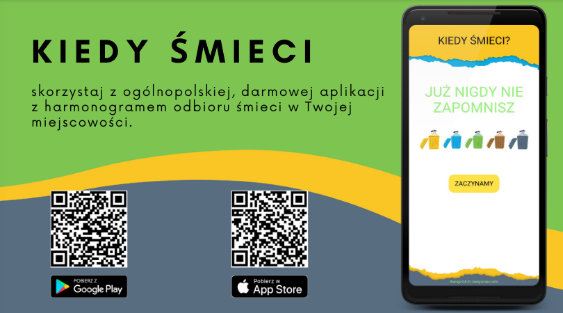 Plakat Kiedy smieci
